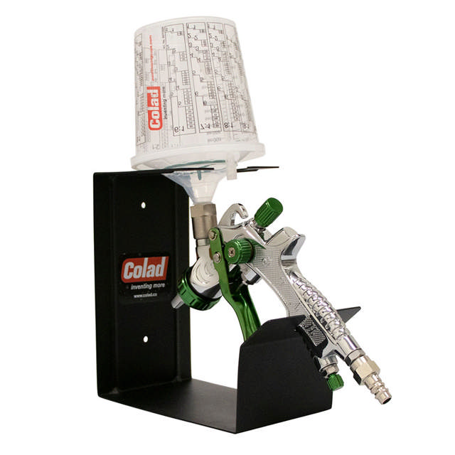 Lackierpistolenhalter Wand/Tisch