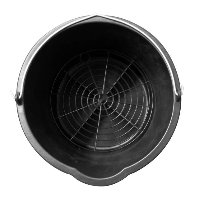 BUC 12 - Cubeta negra de 12 L