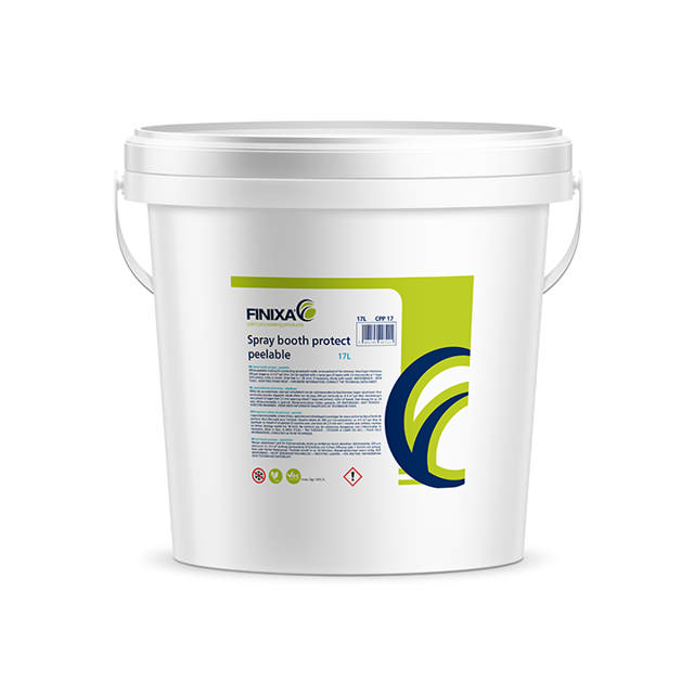 CPP 17 - Protección de cabina de pintura  pelable 17 L