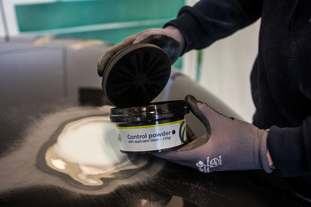 Guia de lijado en polvo - color negro 150 grs