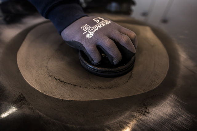 Guia de lijado en polvo - color negro 150 grs