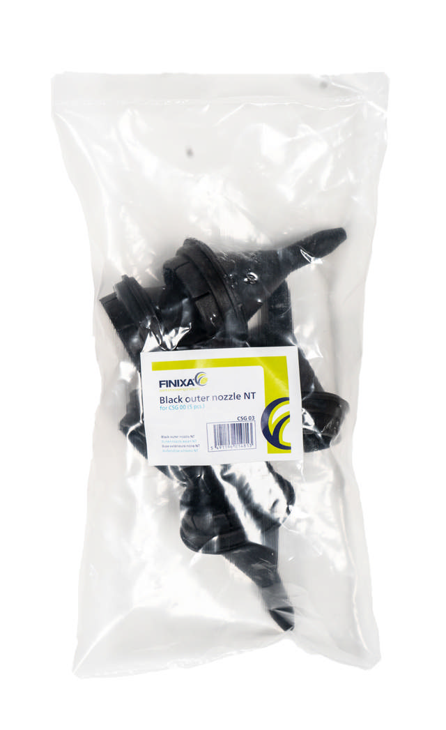 CSG 03 - Boquilla Negra externa para pulverización fina (5 udes.)