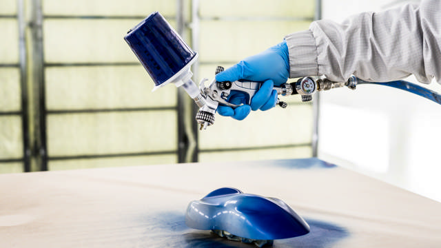 DDD - Muestra plástica 3D para pruebas de pinturas