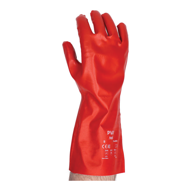 GLP 09 - Guantes PVA rojo  L  - 1 par