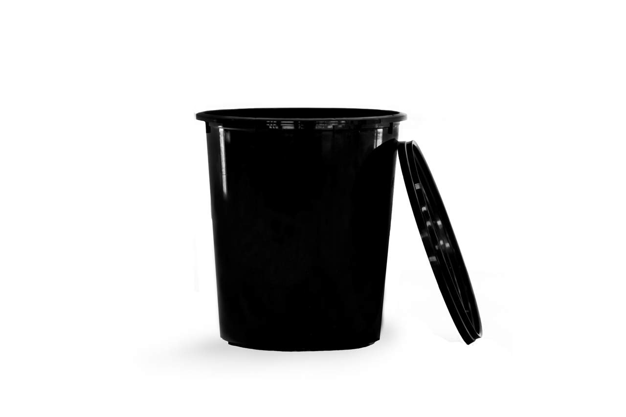 MCB - Vasos de mezcla negros - 200 udes.