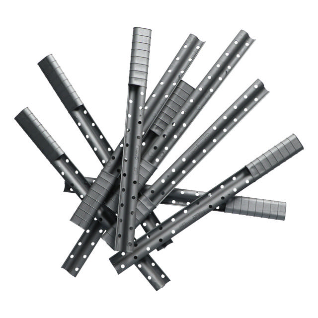 MPP 0200 - Mezcladores de plástico - forma  S  30 cm - 200 udes.