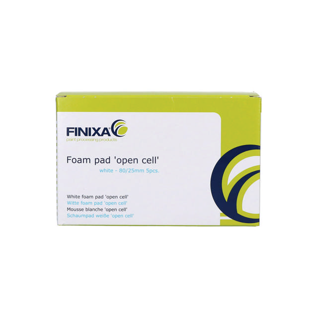 POP 518 - Esponja de pulido color blanco 180/30mm - 2 udes.