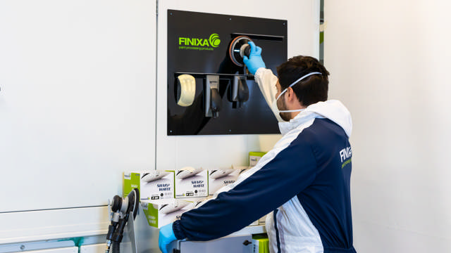 SAB 50 - Tablero con velcro para lijadoras manuales