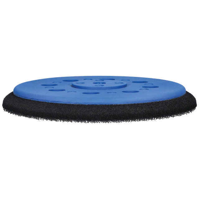 SAM 125S - Plato velcro lijadora Ø125 mm SOFT  universal - 9 agujeros
