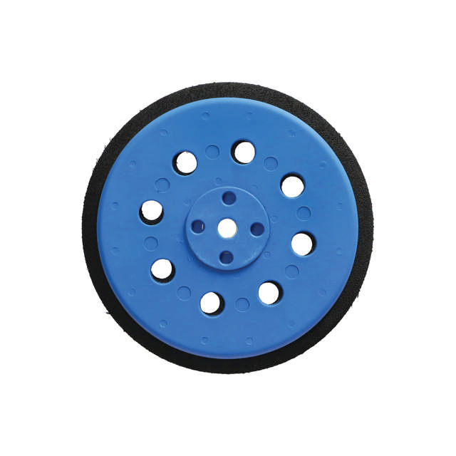 SAM 125S - Plato velcro lijadora Ø125 mm SOFT  universal - 9 agujeros