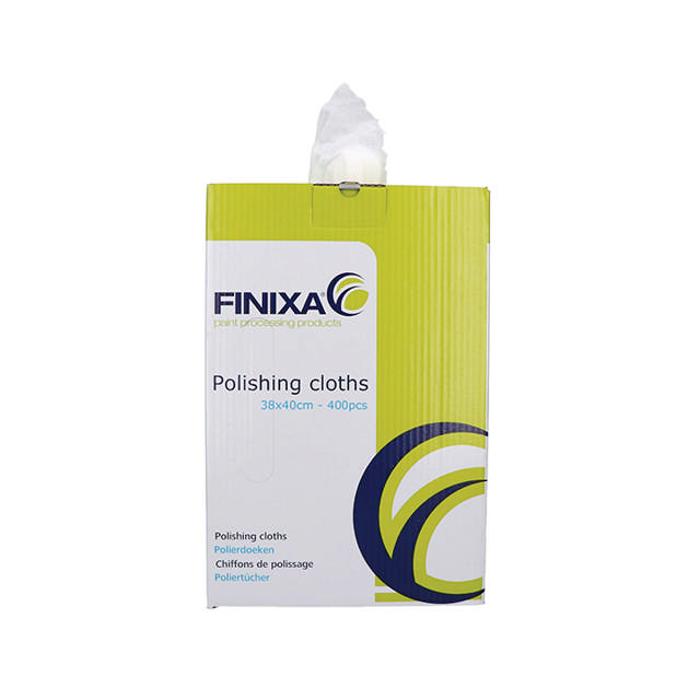 SOF 11 - Paños de pulir 380 mm x 400 mm-caja dispensadora 400 udes.