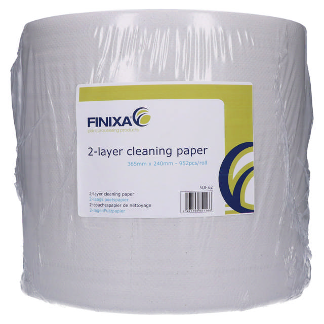 SOF 62 - Papel limpieza de 2 hojas 240 x 365 mm -  Rollo 950 udes.