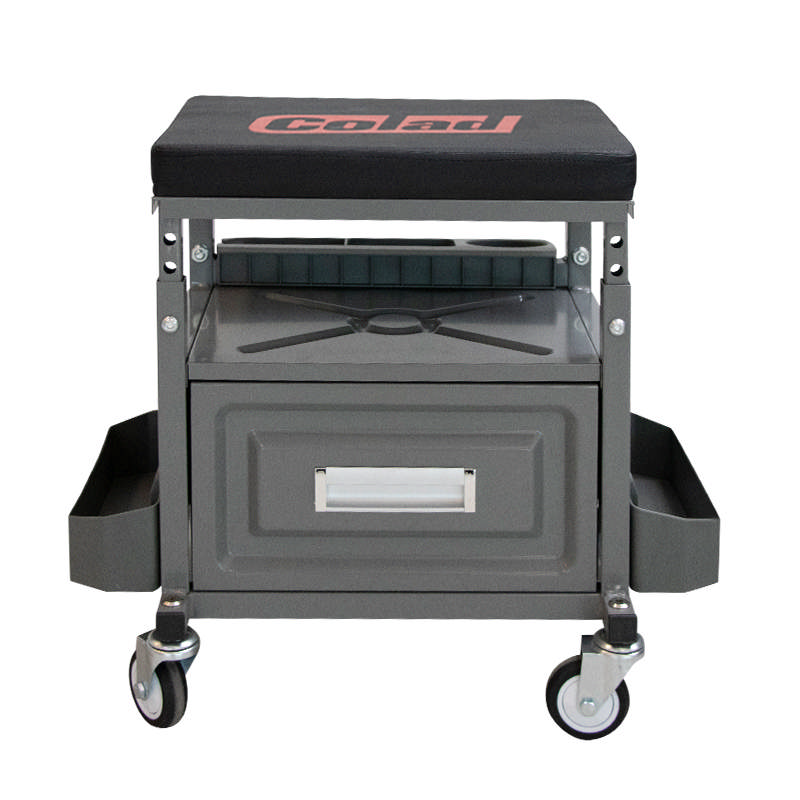 Werkstatthocker Deluxe mit Schublade 