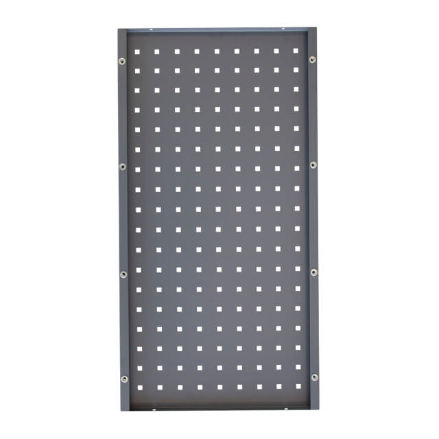 Perforierte Seitenwand - Schleifwagen groß