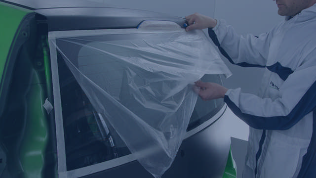 Lámina protectora Finixa con propiedades adhesivas para pintura