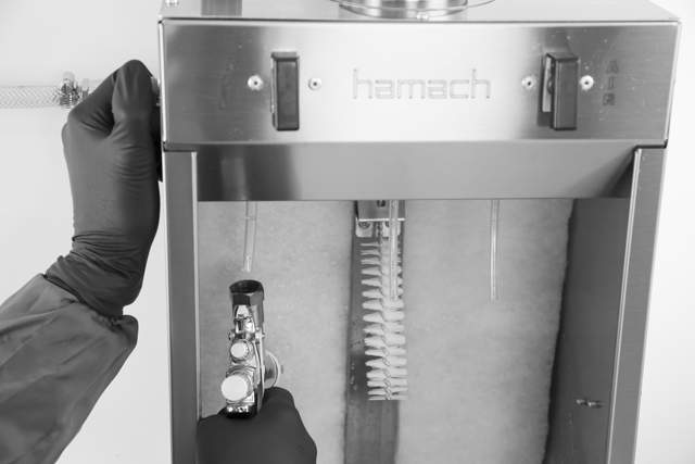 Hamach stellt HR 1400 Lackierpistolenreiniger vor
