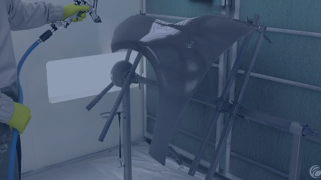 Mejora la eficiencia de transferencia de pintura