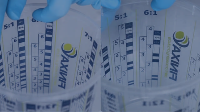 Vasos de mezcla con proporciones optimizadas