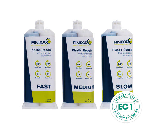 PLI 21 - Reparación plástico rápido (30 seg) Micro emisión
