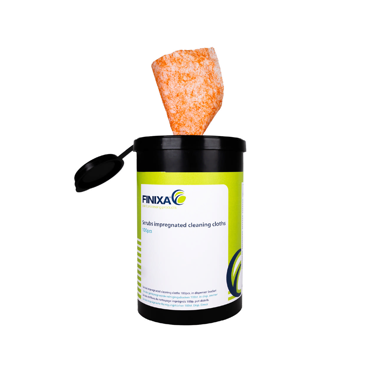 SCR 100 - Toallas de limpieza impregnadas - dispensador 100 udes.