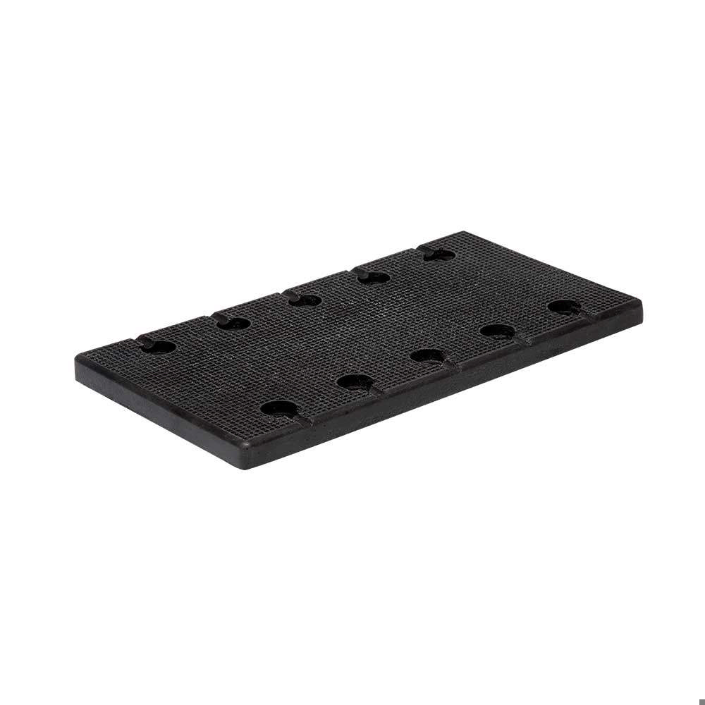 Klebe Schleifplatte 115 x 208 mm 10 Loch