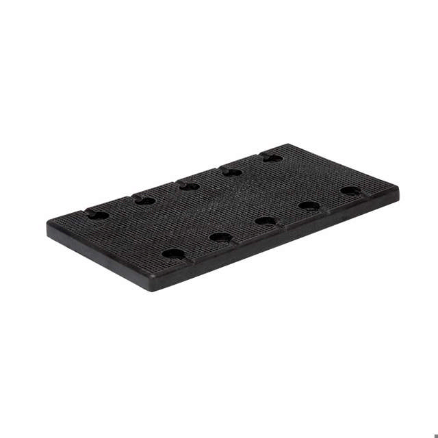 Klebe Schleifplatte 115 x 208 mm 10 Loch