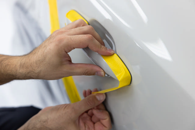 MST 850 - Cinta de enmascarar gold - 50 mm x 50 m  - 18 udes.