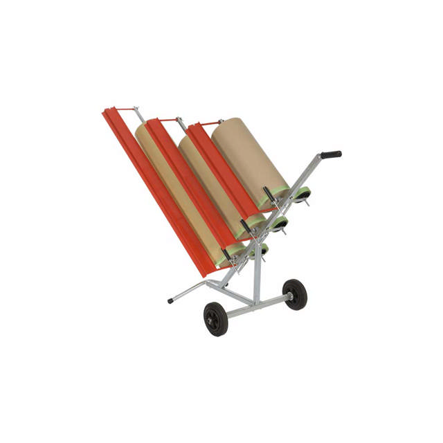 Abroller für 3 Rollen Abdeckpapier