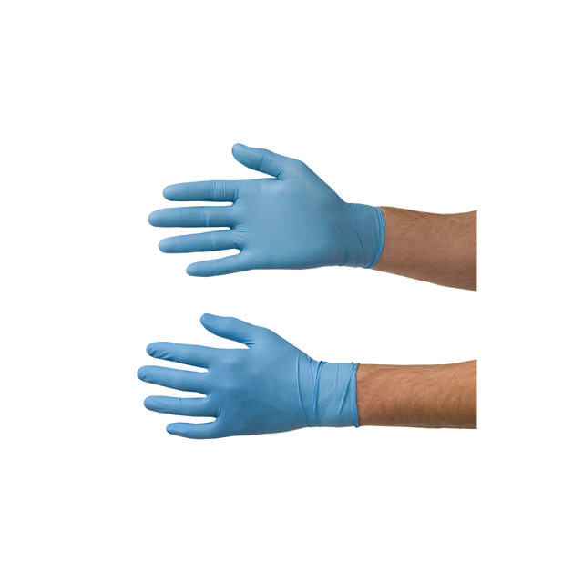 Einweg Nitril Handschuhe Blau