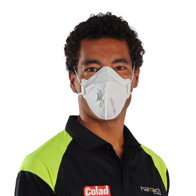 Feinstaubmaske FFP3 mit Ausatemventil