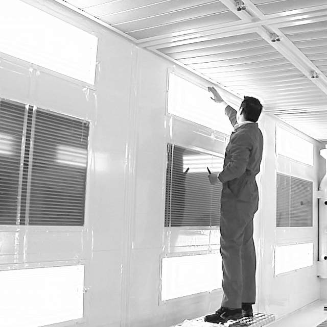 Schutz für Leuchten und Fenster