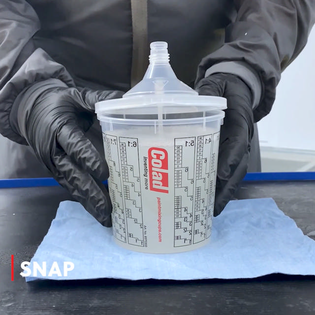 Antidust Premium - Mit verbesserter Formel, um die Wände der Spritzkabine sauber zu halten