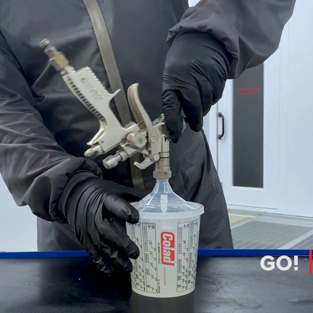 Antidust Premium - Mit verbesserter Formel, um die Wände der Spritzkabine sauber zu halten