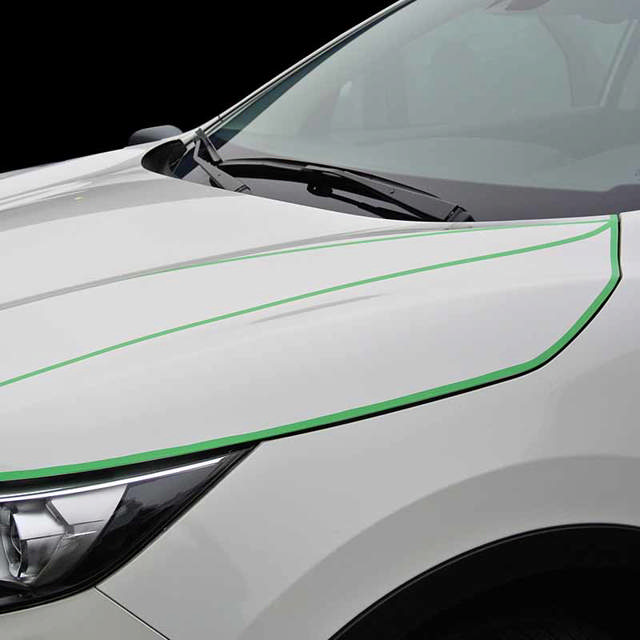 Green Fine Line Abdeckband