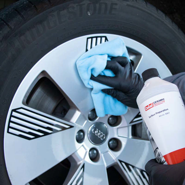 Oberflächenvorbereitung