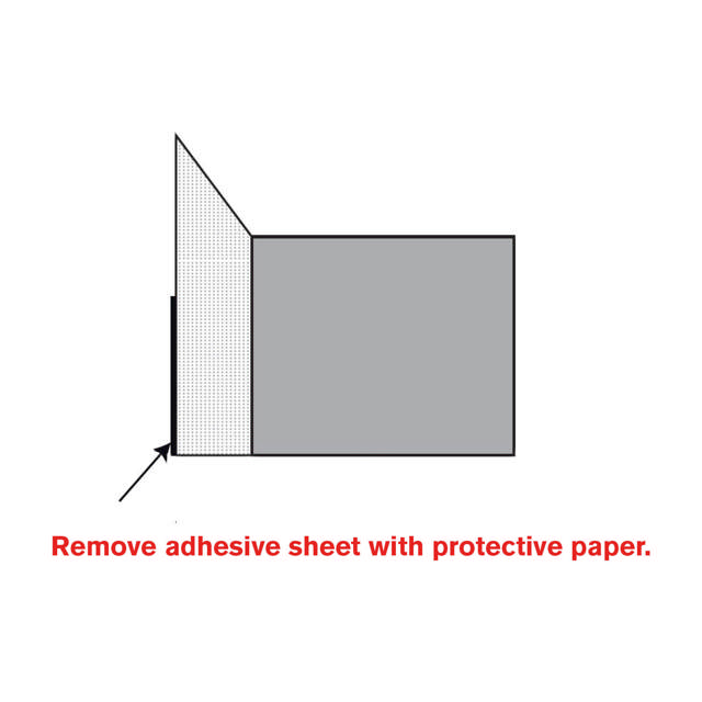 Diagonales Schaumklebeband