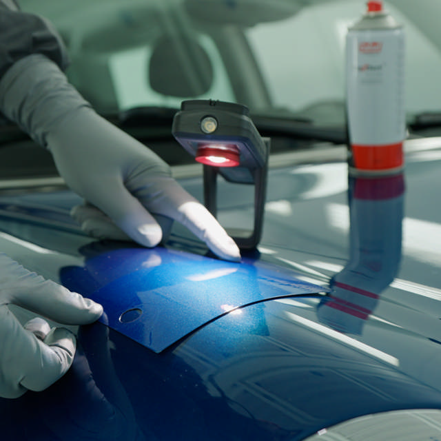 Farbmusterkarten - Weiß