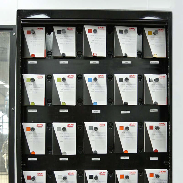 Schutzhüllen für Farbmusterbleche