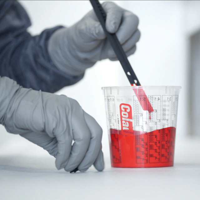 Mischbecher für Lackvorbereitung