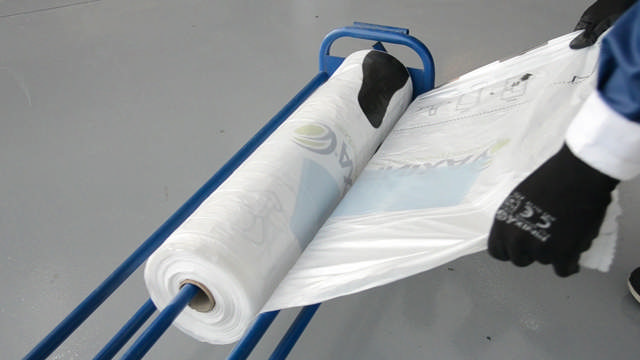 EQU 70 - Dispensador portatil para film de enmascarar