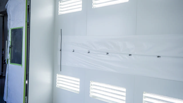 PLA 32 - Plástico para cabina de pintura 15µm 260 cm x 100 m