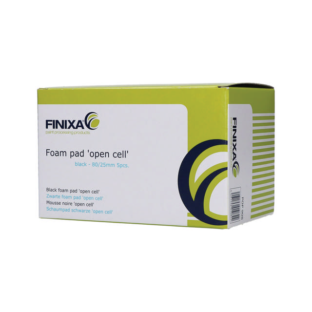 POP 918 - Esponja de abrillantado color negro 180/30 mm - 2 udes.