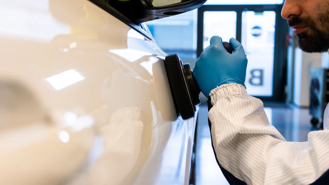 POP 918 - Esponja de abrillantado color negro 180/30 mm - 2 udes.