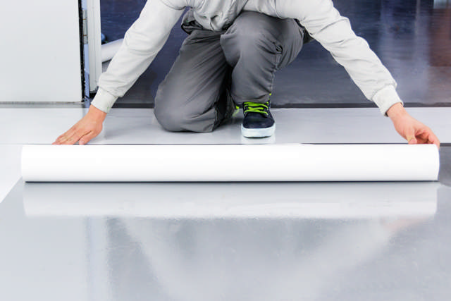 PRF 1200 - Film protector autoadhesivo - blanco -  120 cm x 25 m