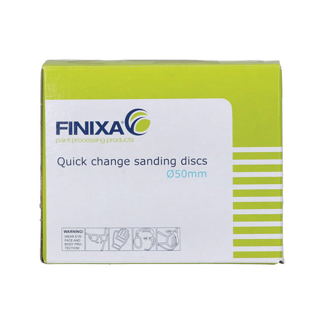 QCD 7550 - Discos de lijado de cambio rápido Ø 75mm  P50 -  25 udes.