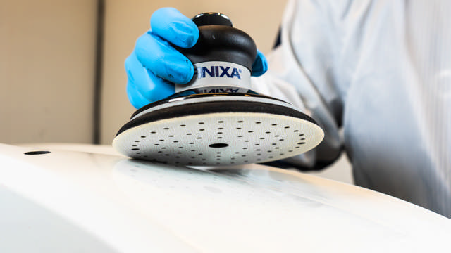 SFDC 0080 - SharpWhite disco abrasivo Ø150mm - Multihole P80  100 udes.