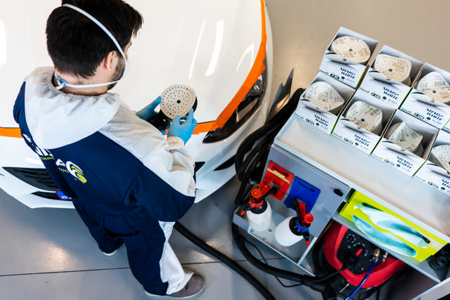 SFDC 0080 - SharpWhite disco abrasivo Ø150mm - Multihole P80  100 udes.