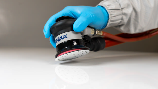 SFDD 0080 - SharpWhite disco abrasivo Ø75mm - Multihole P80 50 udes.