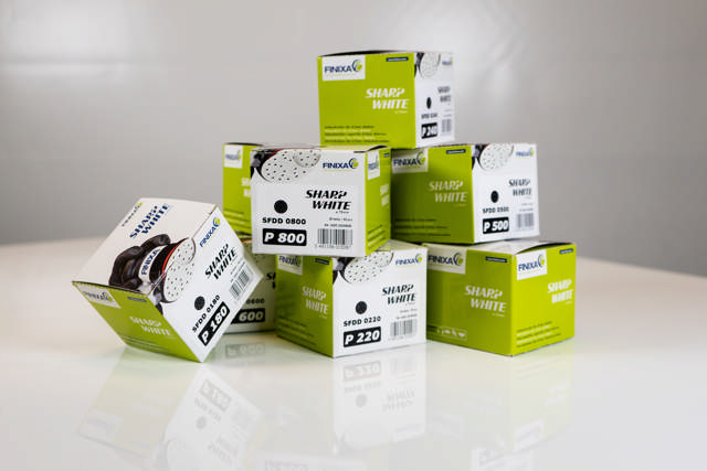 SFDD 0080 - SharpWhite disco abrasivo Ø75mm - Multihole P80 50 udes.