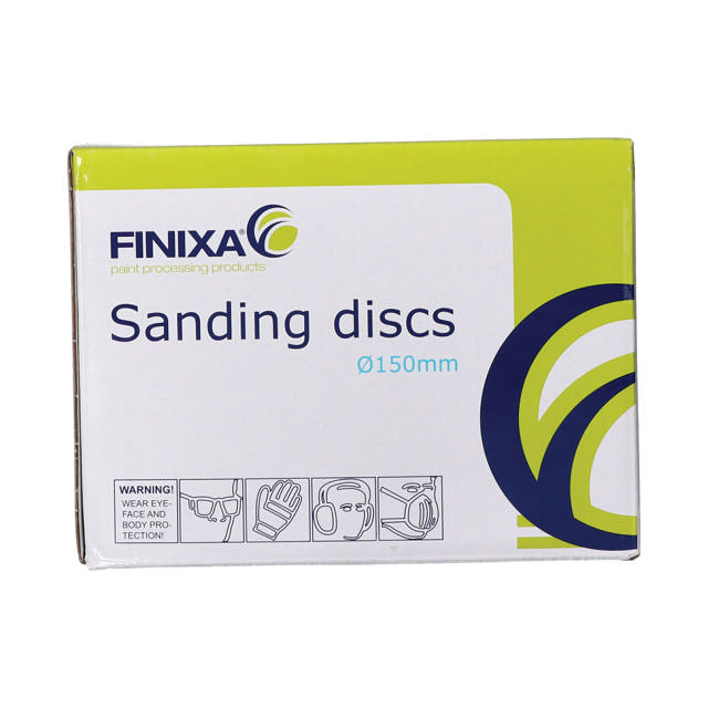 SPDA 0040 - Disco abrasivo rojo Ø150mm - 15 Agujeros  P40  50 udes.